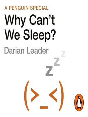 cover image of Why Can't We Sleep?